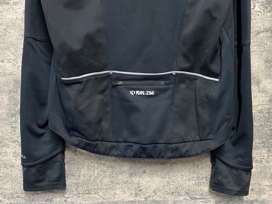 KA709 パールイズミ PEARL iZUMi 長袖 サイクルジャケット 黒 XL 裏起毛