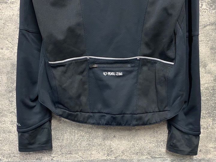 KA709 パールイズミ PEARL iZUMi 長袖 サイクルジャケット 黒 XL 裏起毛