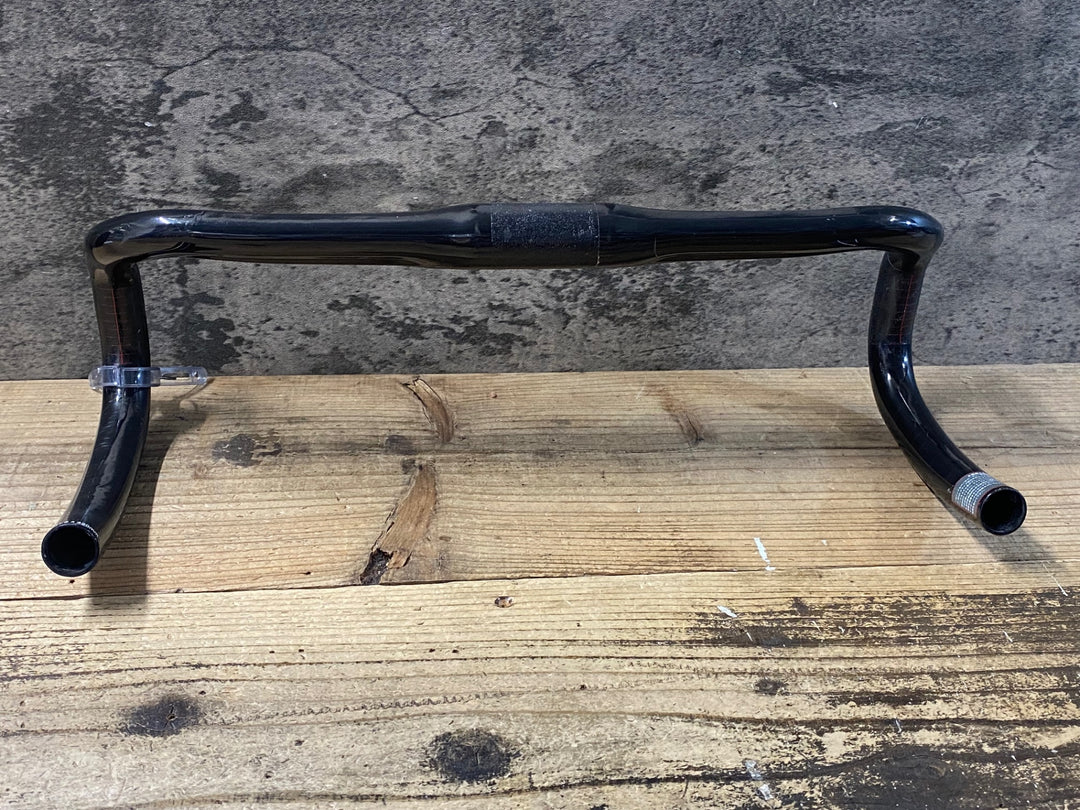 KJ713 ワンバイエス ONEBYESU COMPETITION GEAR カーボンドロップハンドル 420mm(ブラケット部C-C)