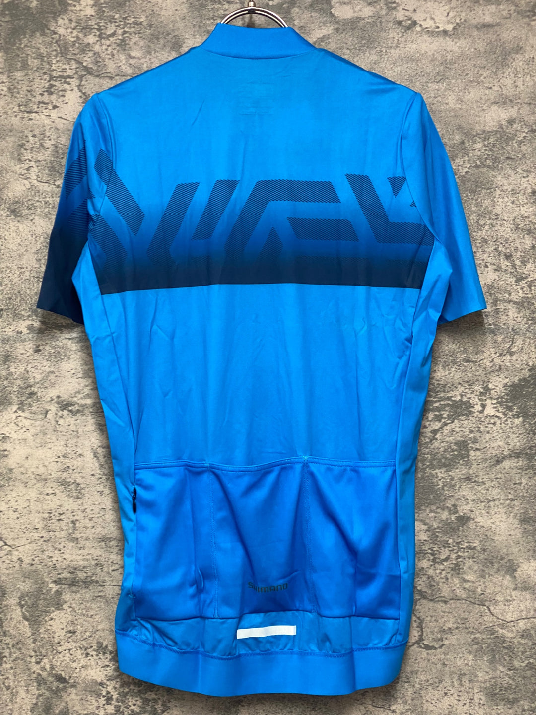 JY880 シマノ SHIMANO 半袖 サイクルジャージ 青 M