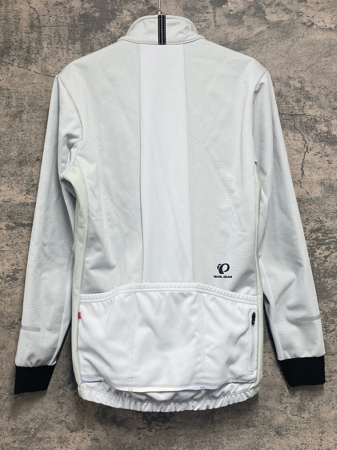 JX894 パールイズミ PEARL iZUMi 長袖サイクルジャケット 白グレー M 裏起毛