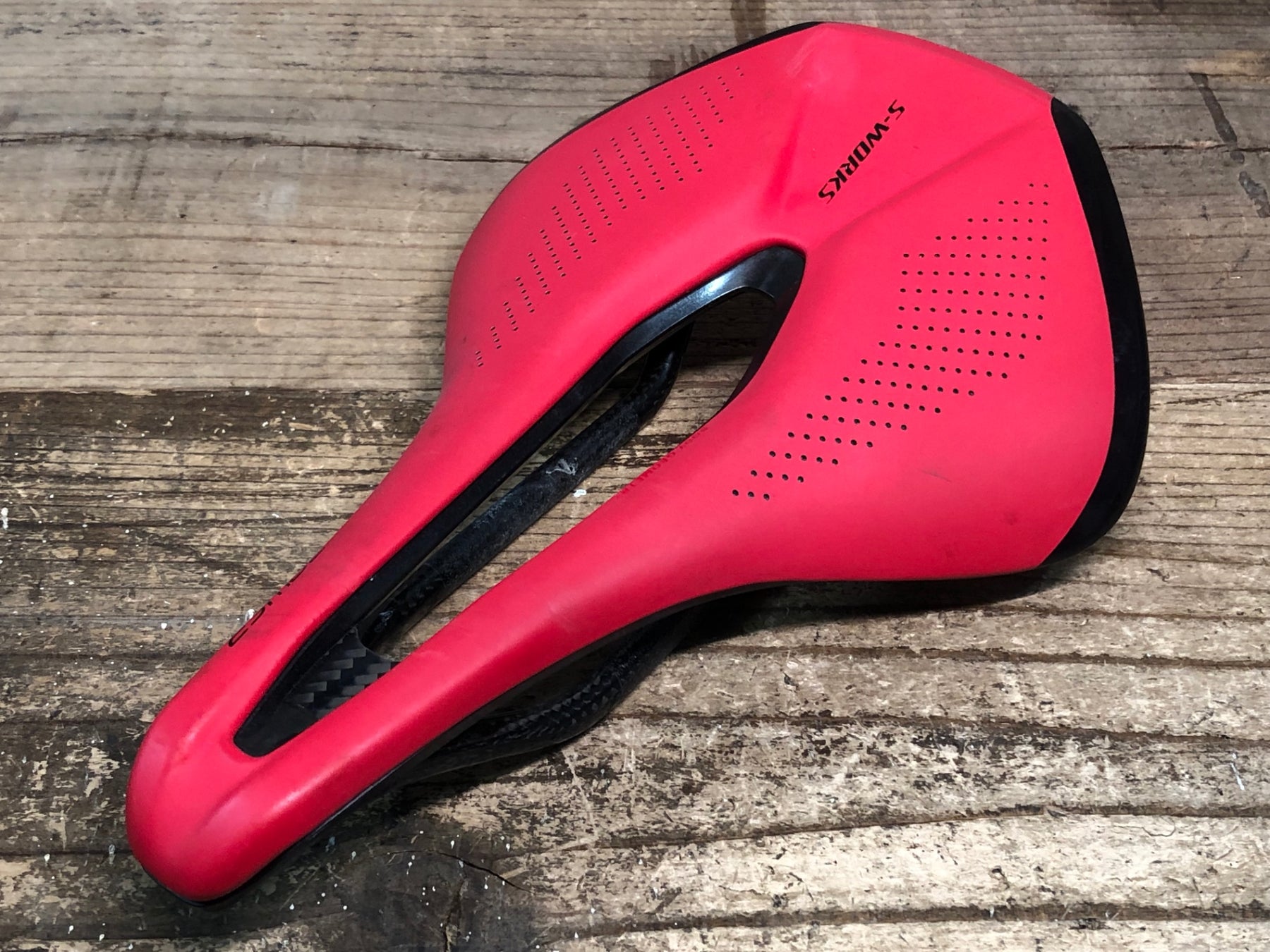 新品未使用 S-WORK POWER サドル レッド レビュー】SPECIALIZED「S-WORKS POWER ARC」 - 東京～大阪キャノン