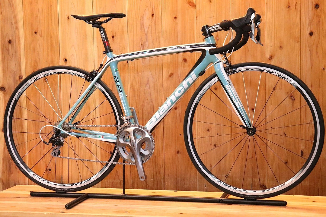 ビアンキ BIANCHI センプレ SEMPRE 2011年モデル 53サイズ シマノ 5700 MIX 10S カーボン ロードバイク 【芦屋店】