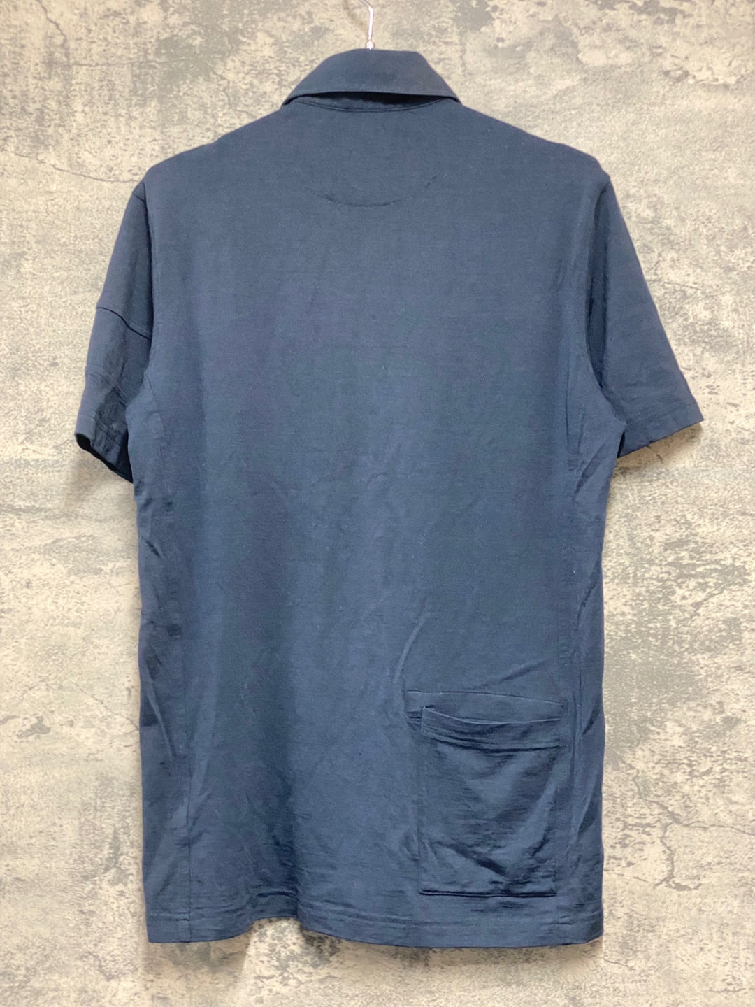 KI190 ラファ Rapha MERINO POLO 半袖 ポロシャツ ネイビー M