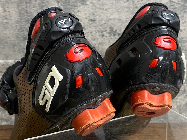 KC237 シディ SIDI WIRE 2 CARBON Air ビンディングシューズ 3穴 紫 EU43 ※ソールパーツ割れ