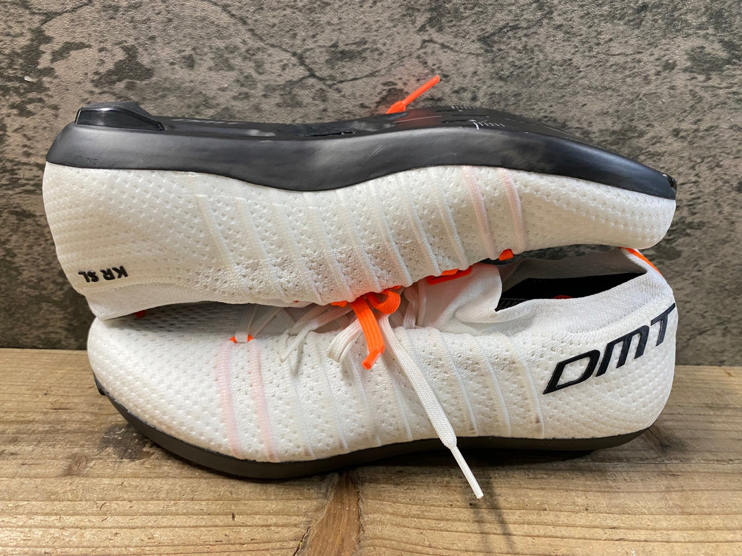 KA018 DMT KR SL ビンディングシューズ  3穴 シューレース ホワイト オレンジ EU41