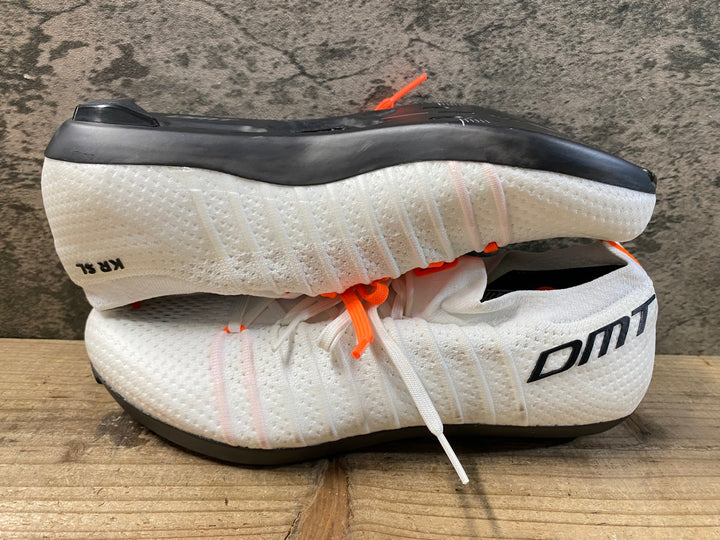 KA018 DMT KR SL ビンディングシューズ  3穴 シューレース ホワイト オレンジ EU41