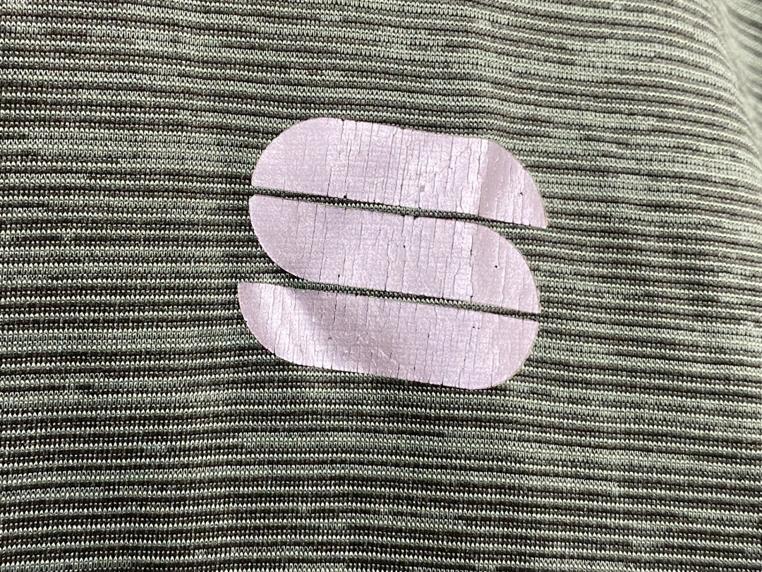 KA857 スポーツフル sportful 半袖 サイクルジャージ グリーン 黒 M ※ほつれ 擦れ