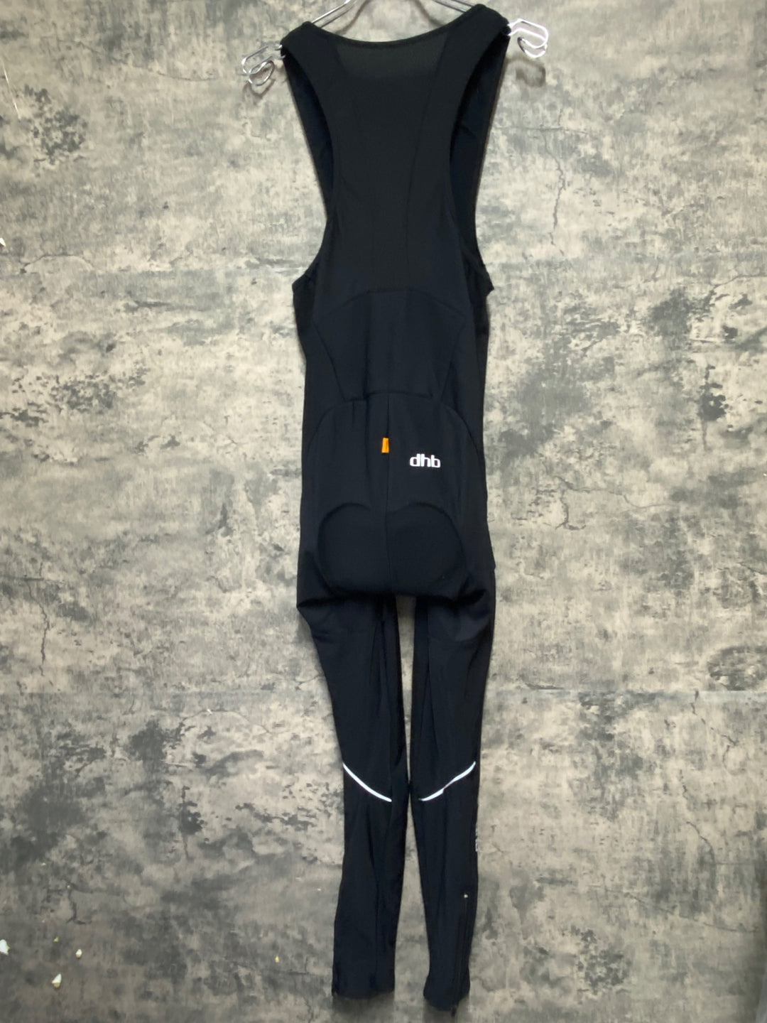 KH879 dhb ビブタイツ 黒 M 裏起毛
