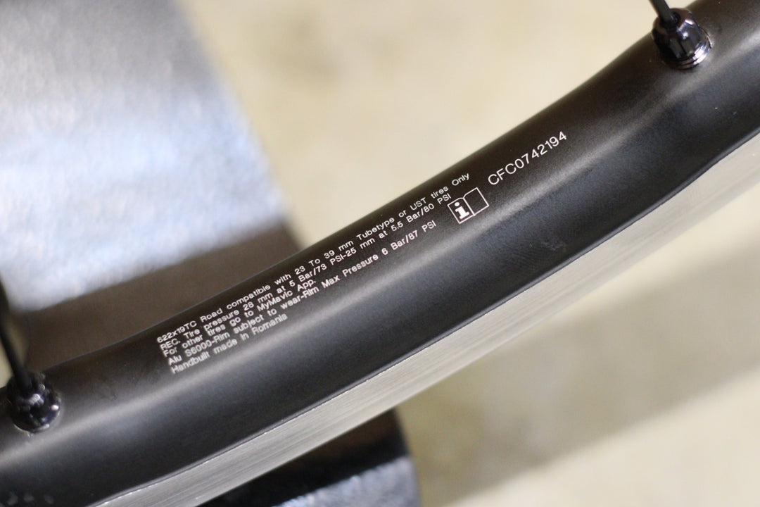 マヴィック MAVIC キシリウム KSYRIUM SL UST アルミ チューブレスレディ ホイールセット シマノ12/11S ワイドリム 19C【立川店】
