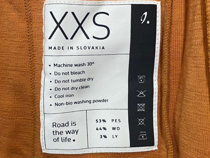 KI118 イザドア ISADORE 長袖 サイクルジャージ オレンジ XXS