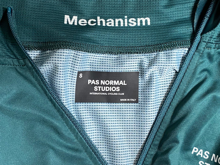 JP545 パスノーマルスタジオ PAS NORMAL STUDIOS メカニズム Mechanism 半袖 サイクルジャージ グリーン S
