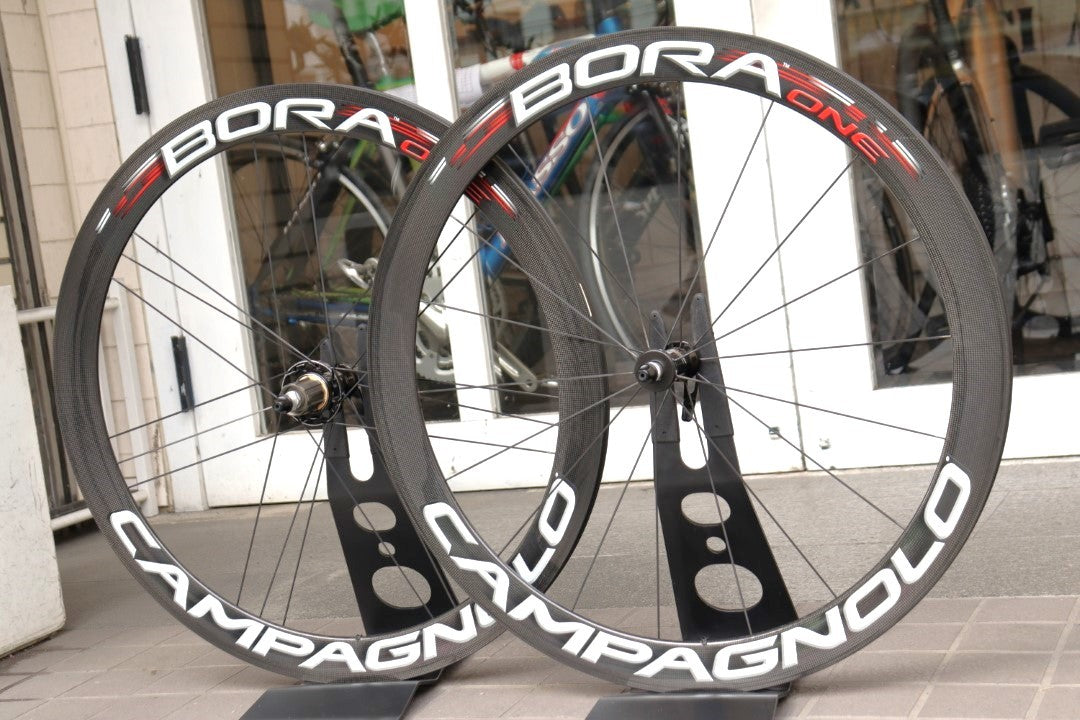 カンパニョーロ Campagnolo ボーラワン BORA ONE カーボン チューブラー ホイールセット シマノ10S ナローリム 【横浜店】