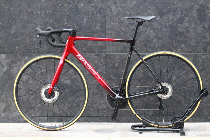 未走行品！ バッソ BASSO ディアマンテ DIAMANTE DISC 2024モデル 530サイズ シマノ アルテグラ R8170 12S Di2 カーボン ロードバイク 【福岡店】