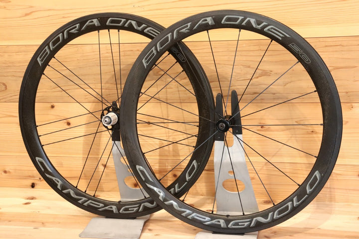 カンパニョーロ CAMPAGNOLO ボーラ BORA ONE 50 TU カーボン チューブラー ホイールセット シマノ12/11S 【千葉店】