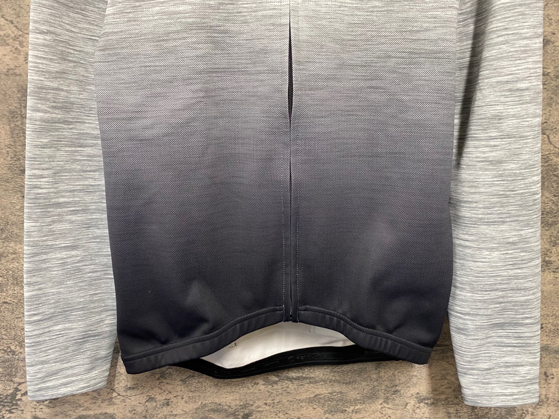 KD189 パールイズミ PEARL iZUMi 長袖 サイクルジャージ グレー M 裏