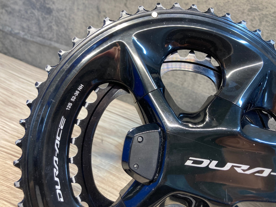 JJ657 シマノ SHIMANO デュラエース DURA-ACE FC-R9200-P パワーメーター クランクセット 172.5mm 52/36T ※接続不良のためジャンク