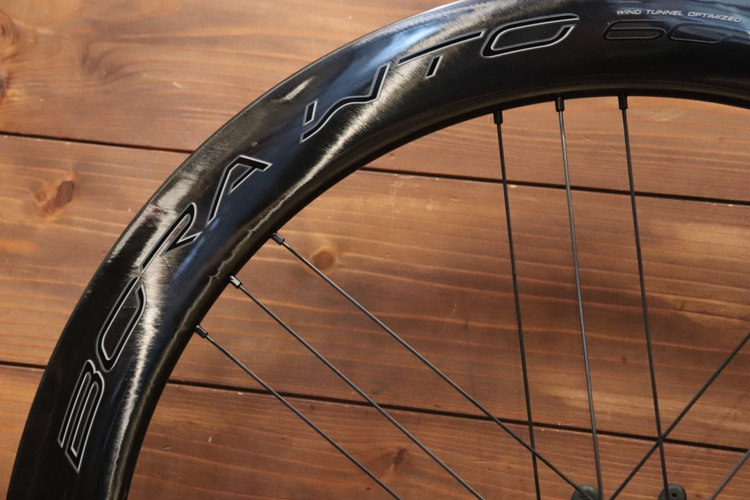 カンパニョーロ CAMPAGNOLO ボーラ BORA WTO 60 DB カーボン チューブレス フロントホイール 【東京南麻布店】