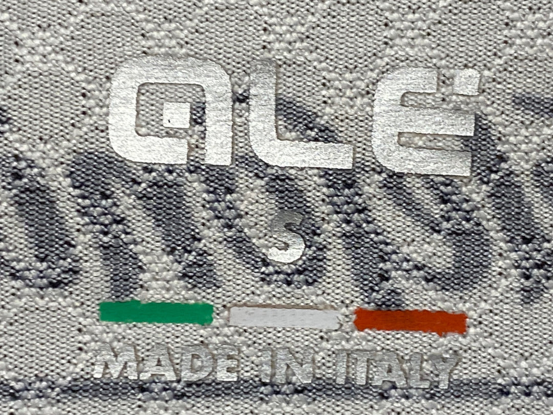 JS484 アレ ALE 半袖 サイクルジャージ 白 S movistar