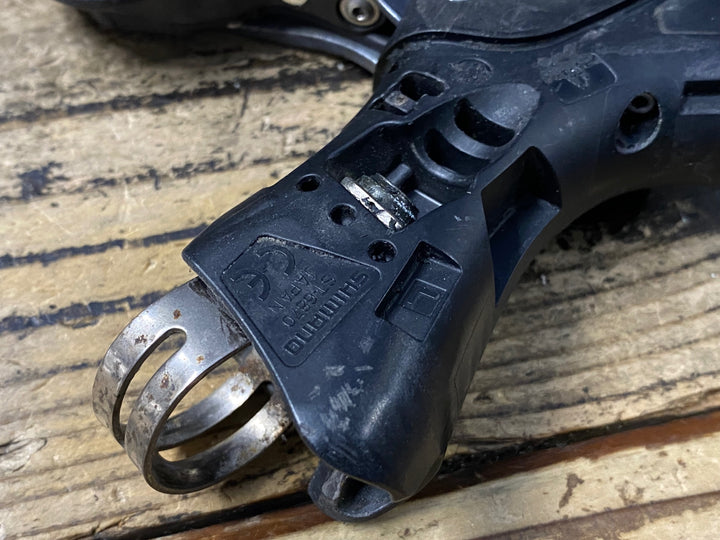 KN030 シマノ SHIMANO アルテグラ ULTEGRA ST-6870 STIレバー 2x11S Di2 ※動作確認済み、フード無し
