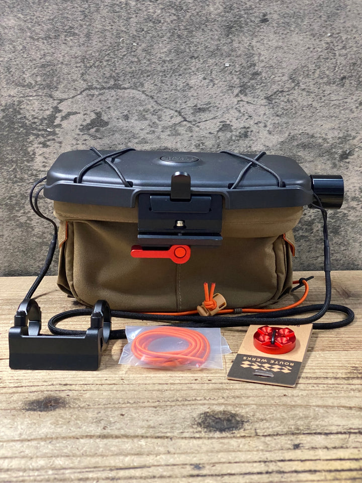 KO671 ROUTE WERKS The Handlebar Bag ハンドルバーバッグ