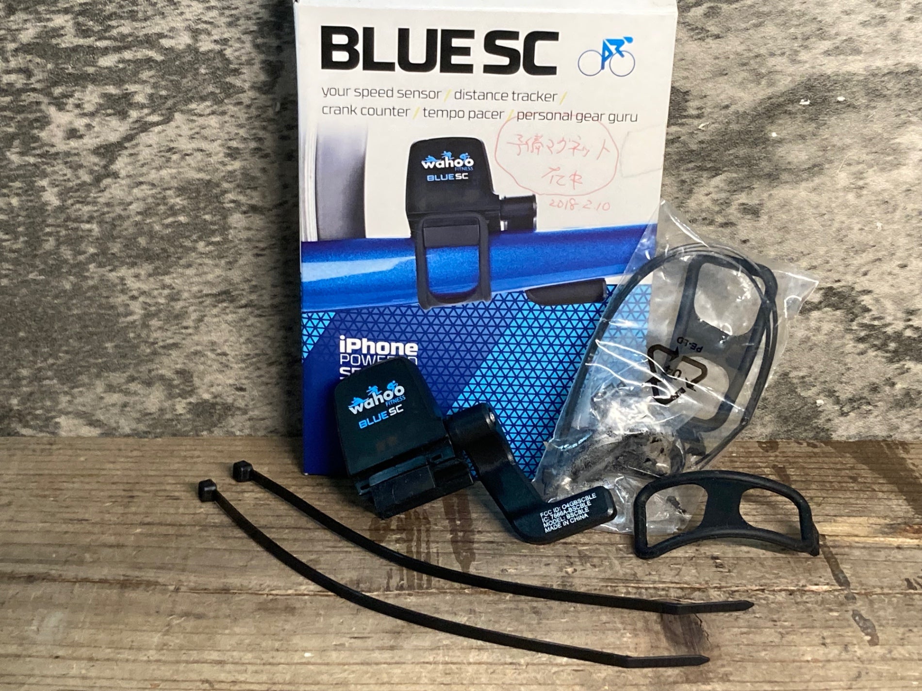 JK257 ワフー Wahoo BLUE SC スピード ケイデンスセンサー