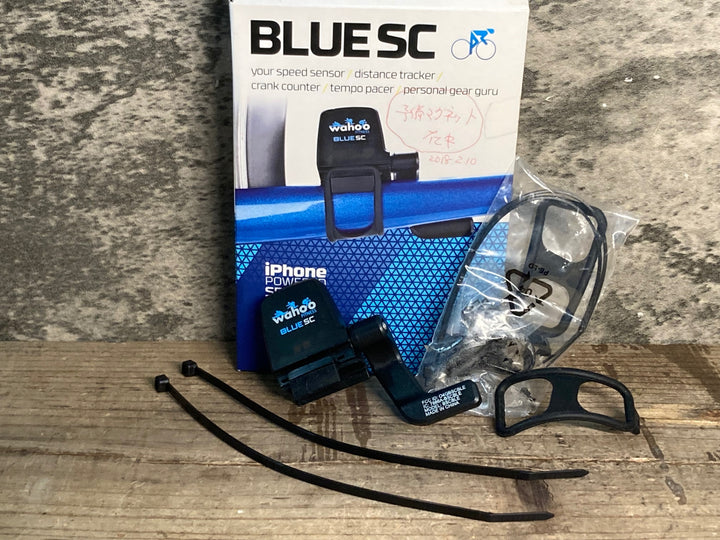 JK257 ワフー Wahoo BLUE SC スピード ケイデンスセンサー