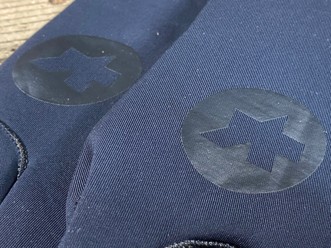 JQ937 アソス ASSOS RAIN GLOVES 長指 グローブ 黒 M