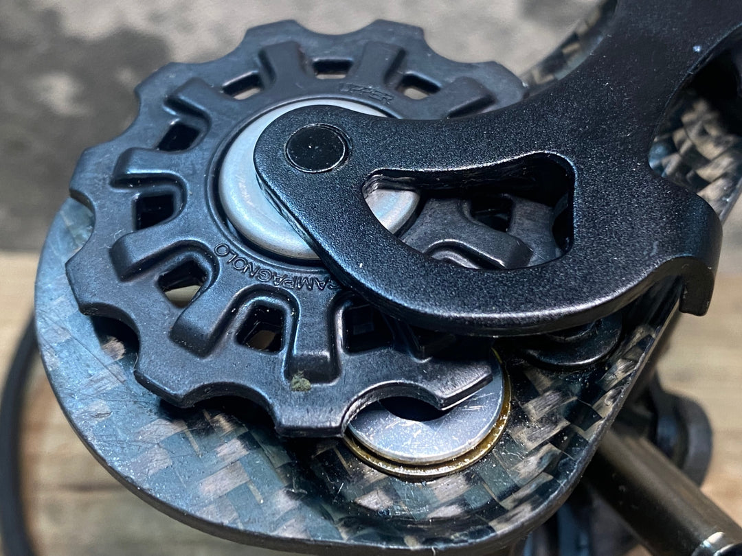 JO239 カンパニョーロ CAMPAGNOLO スーパーレコード SUPER RECORD 11 RD12-SR リアディレイラー EPS ※カーボン補修の為ジャンク