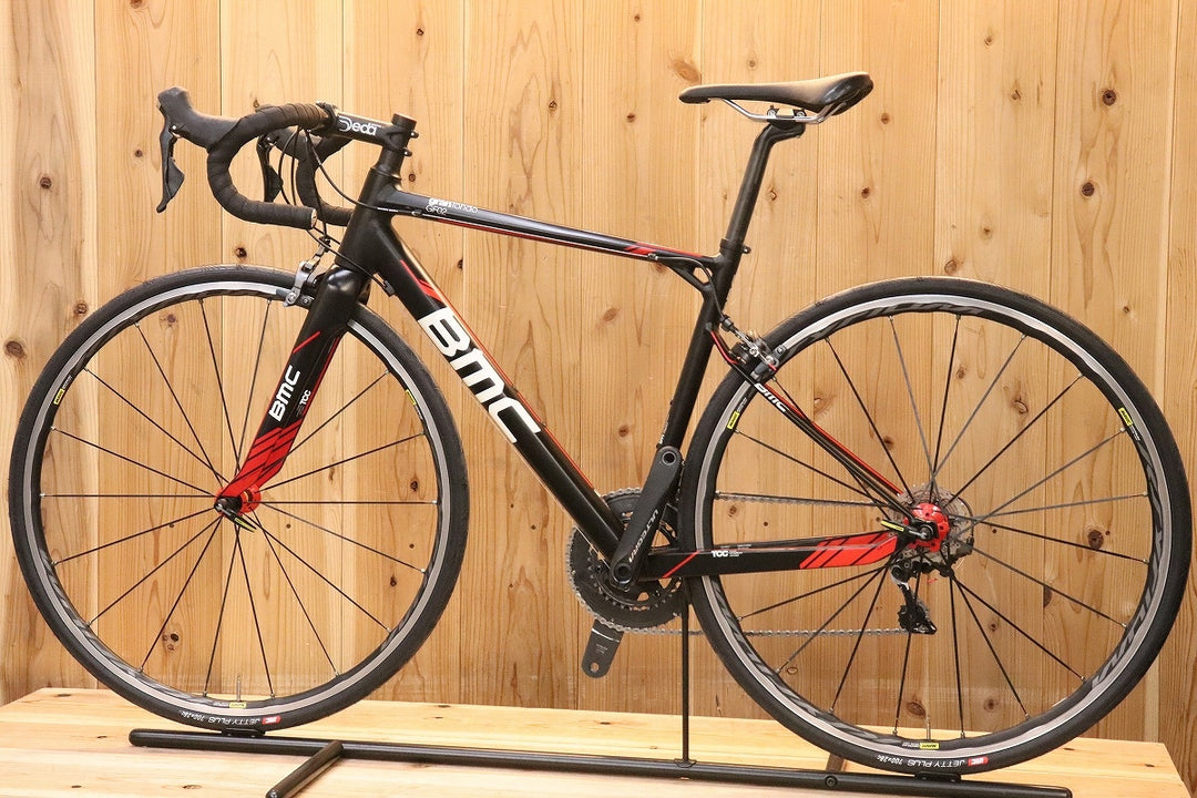 【ホイールカスタム!!】 BMC グランフォンド GRANFONDO GF02 2014年モデル 51サイズ シマノ アルテグラ R8000 MIX アルミ ロードバイク 【芦屋店】
