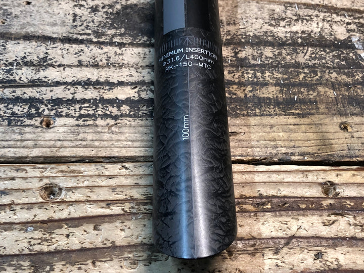 JN621 FSA K-FORCE カーボンシートポスト Φ31.6 SB0mm 400mm