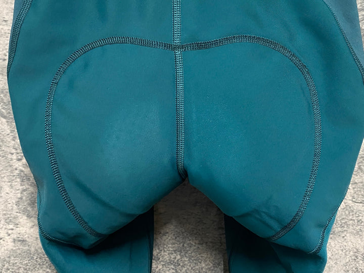 KM425 ラファ Rapha PRO TEAM WINTER TIGHTS WITH PAD Ⅱ ビブタイツ 緑 S
