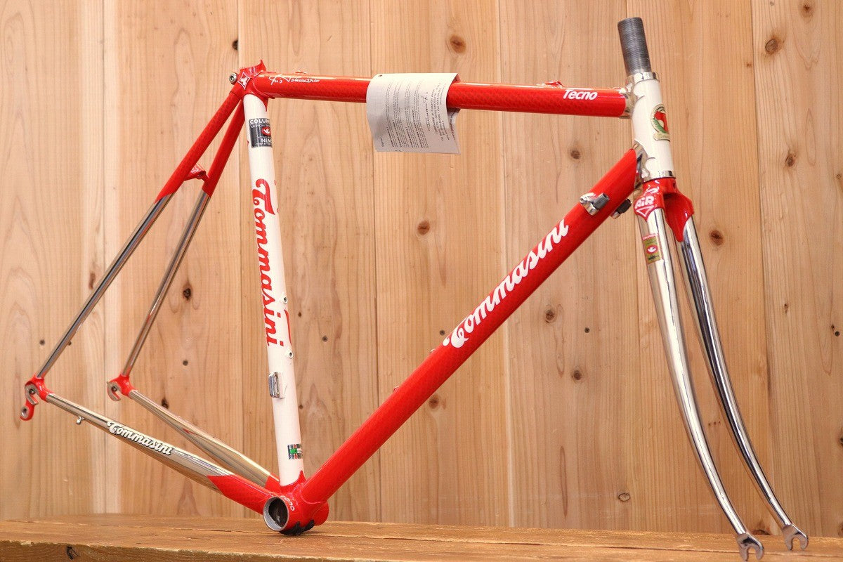 未使用 トマジーニ Tommasini TECNO 52サイズ クロモリ ロードバイク