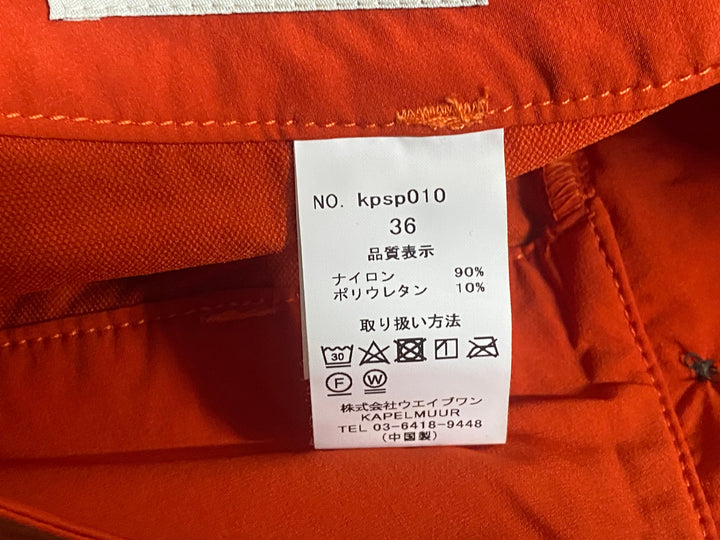 JO523 カペルミュール KAPELMUUR サイクルパンツ ショート オレンジ レディース 36 未使用
