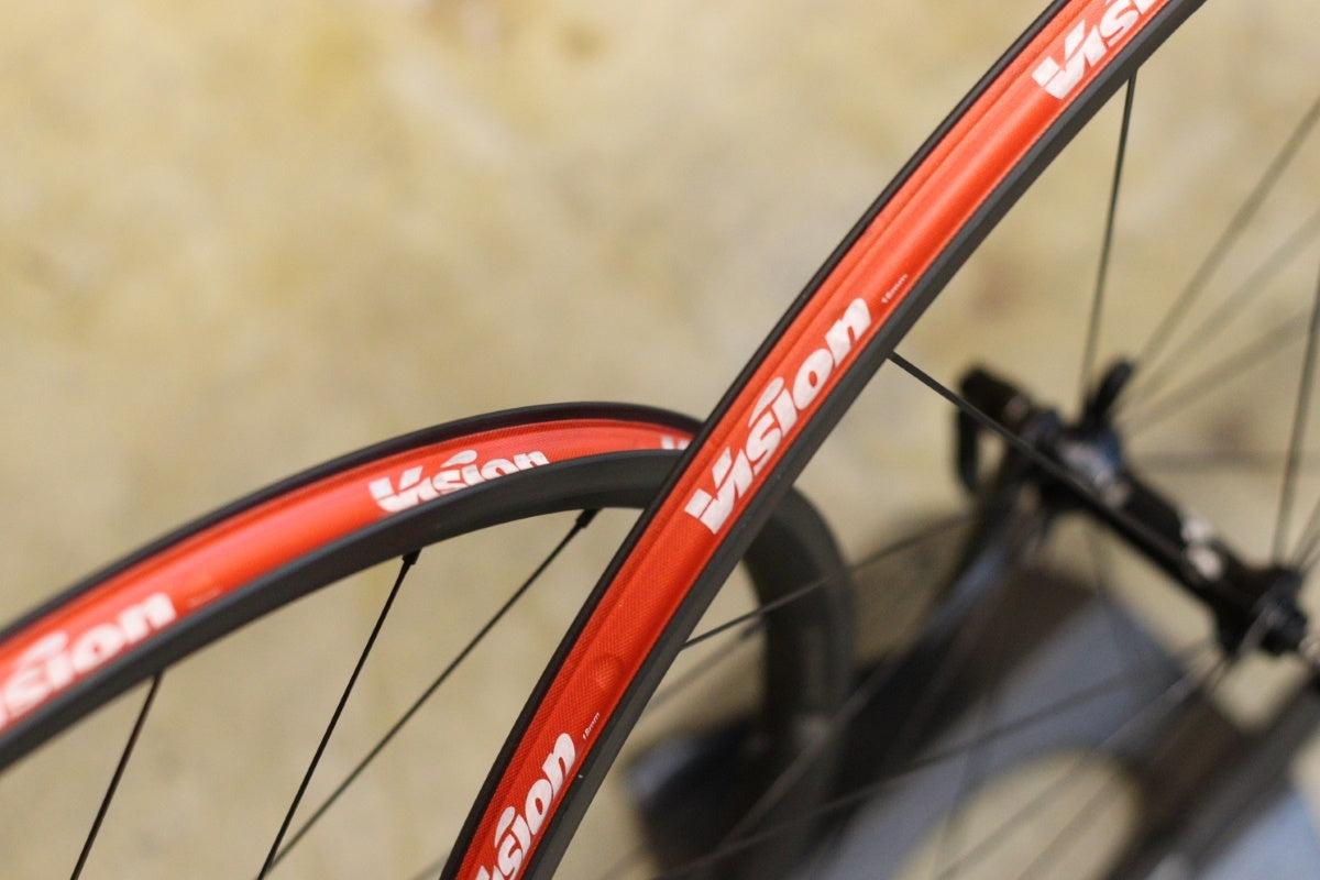 自転車　ホイール　ビジョン　ホイール Amazon | ヴィジョン（Vision） ロードバイク用ホイール(リムブレーキ