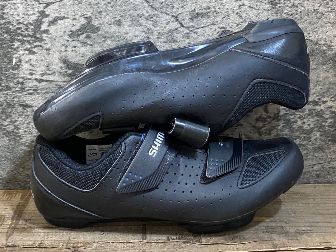 KG401 シマノ SHIMANO RP1 SH-RP100-S L ビンディングシューズ 黒 SPD 3穴 EU38 ※ペン字あり