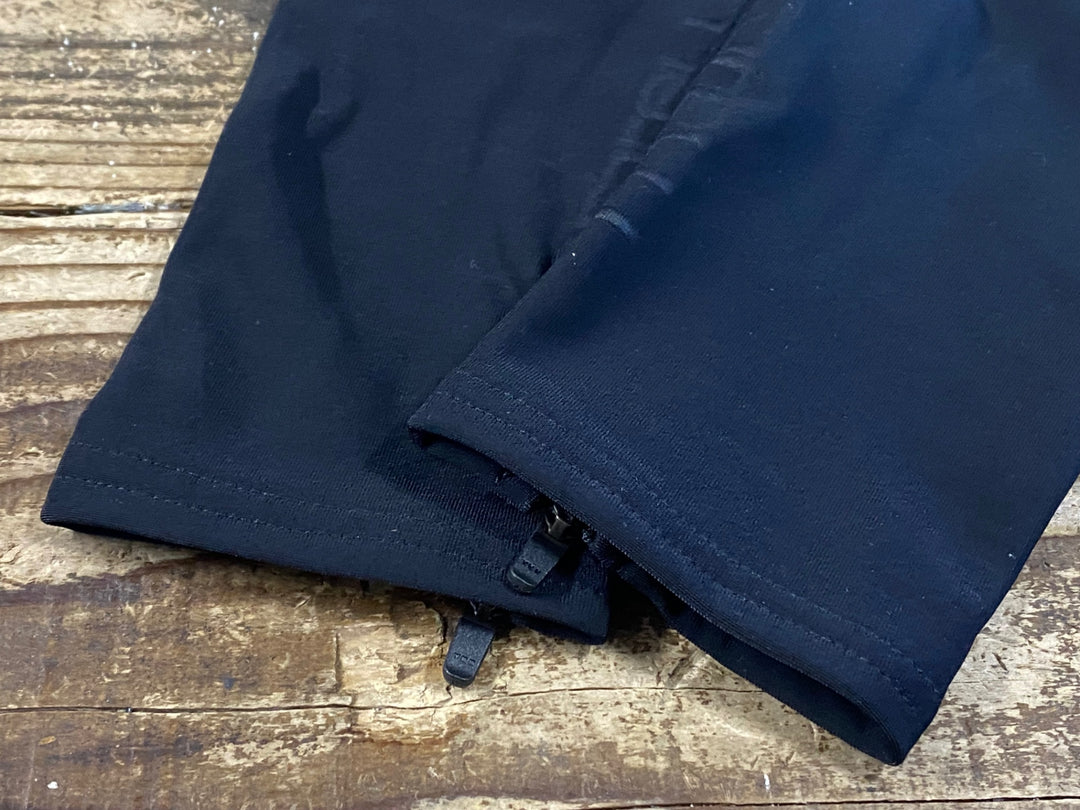 JQ047 カステリ CASTELLI レッグウォーマー 黒 S