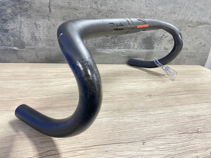 KI696 デダ DEDA SUPERLEGGERA カーボン ドロップハンドル Φ31.75mm エンド外-外420mm