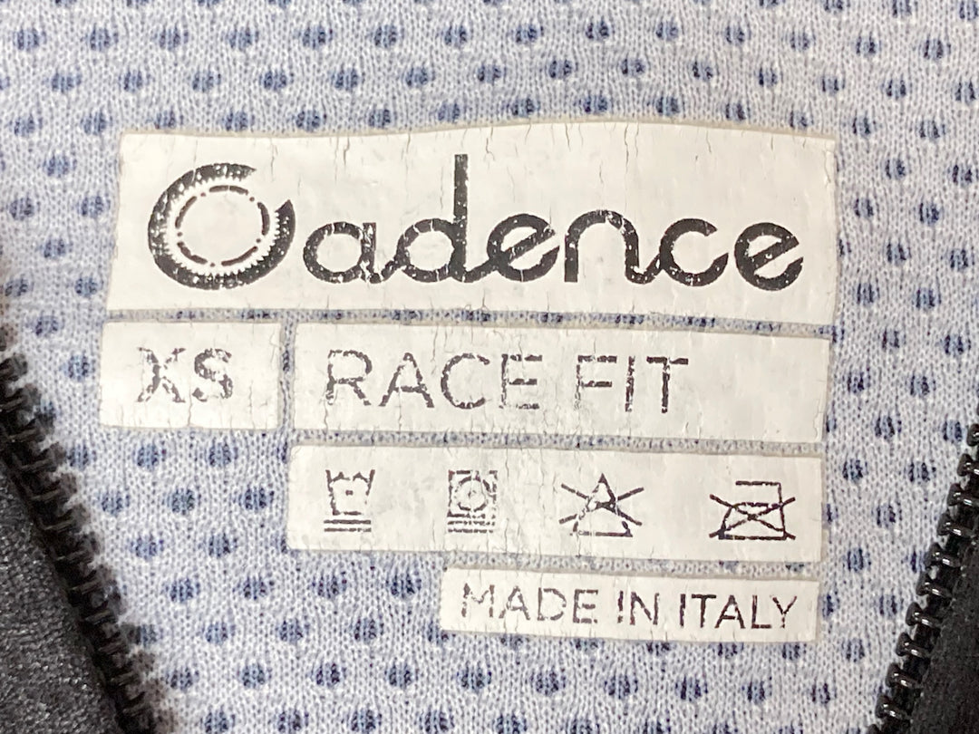JW700 ケイデンス Cadence 半袖 サイクルジャージ 黒 黄 XS