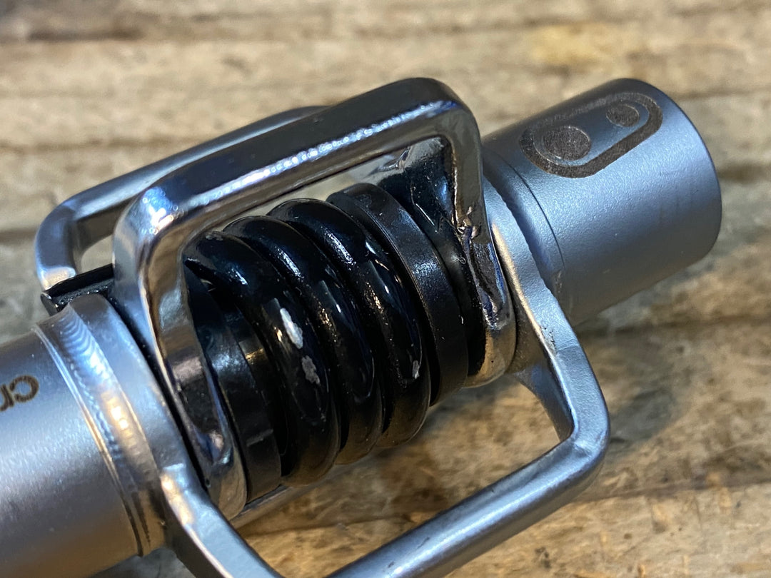 JX869 クランクブラザーズ CRANKBROTHERS エッグビーター EGGBEATER1 ビンディングペダル スチールシャフト 黒シルバー