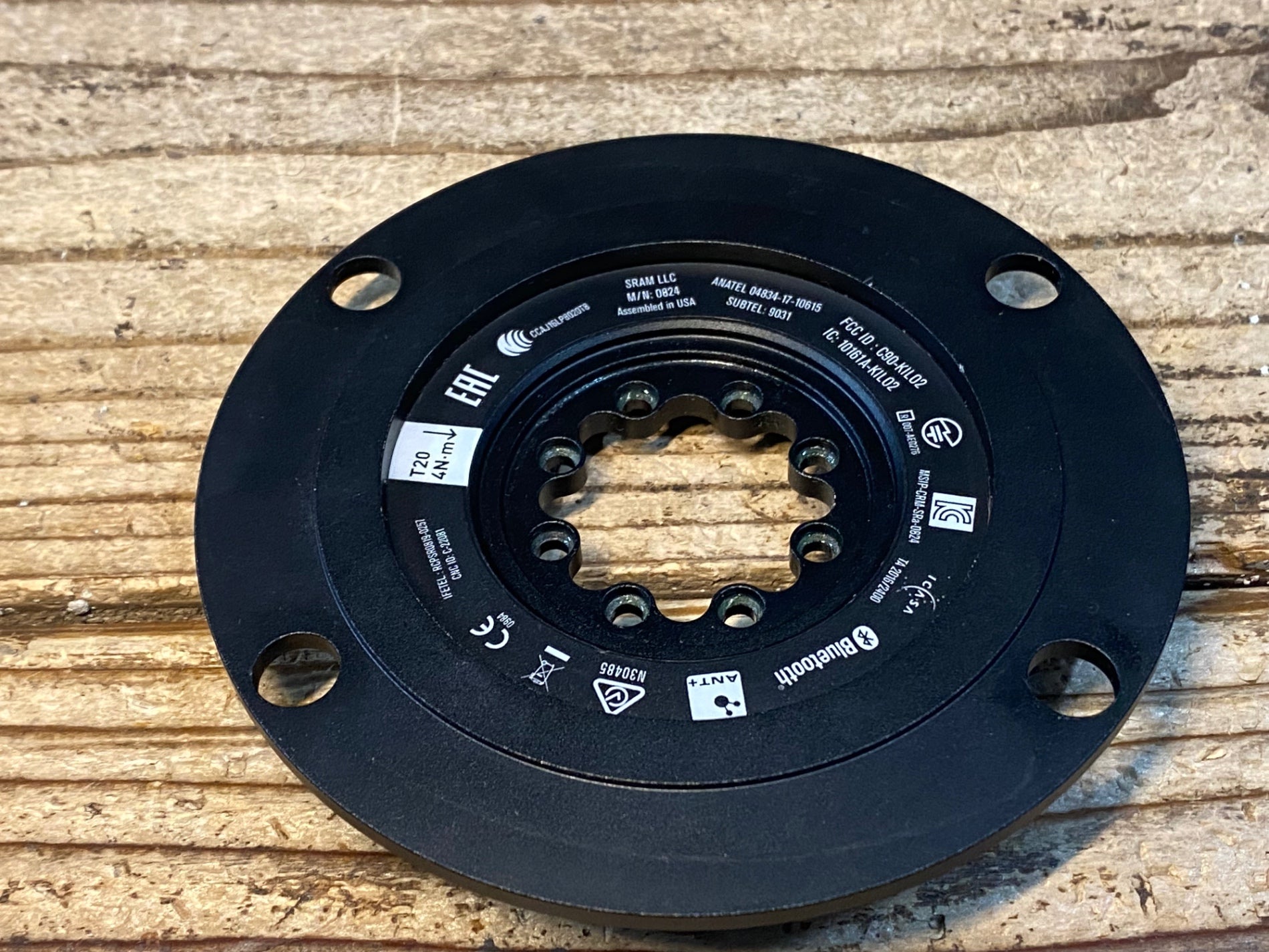 JX484 Quarq DFour Power Meter Spider パワーメーター dub規格 接続