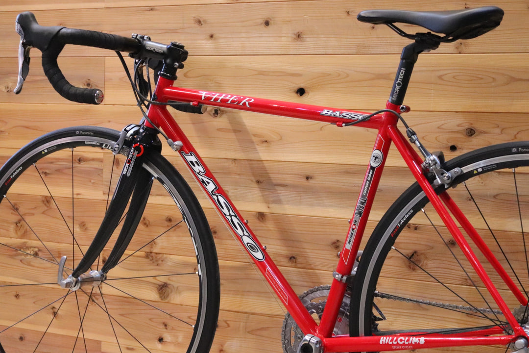 バッソ BASSO ヴァイパー VIPER 2011モデル 48サイズ シマノ 105 5700 10S スチール クロモリ ロードバイク 【広島店】