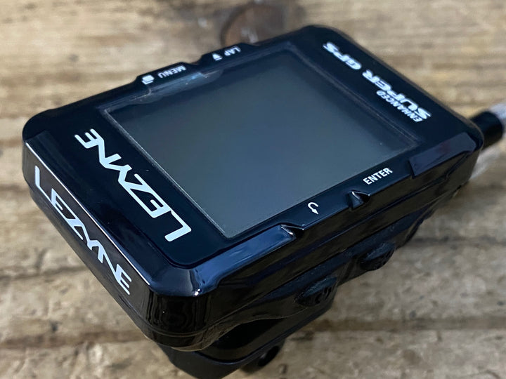 KK719 レザイン LEZYNE SUPER GPS サイクルコンピューター 起動確認済み マウント付