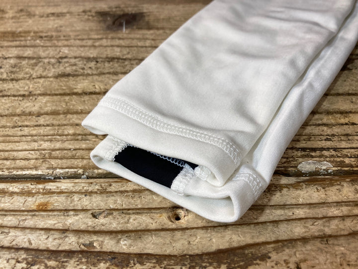 JR973 ラファ Rapha ARMWARMERS アームウォーマー 白 M 裏起毛