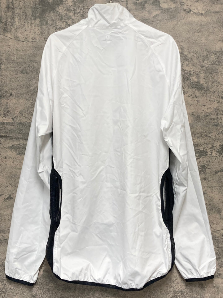 KK443 パールイズミ PEARL iZUMi 長袖 ウィンドブレーカー 白 XL