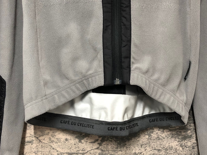 KN749 カフェドシクリステ Cafe du Cycliste AUDAX INGRID 長袖 サイクルジャージ グレー S