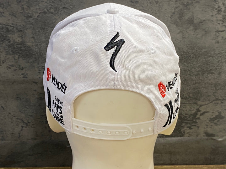 JX863 スポーツフル sportful キャップ 白 TOTAL ENERGIES TEAM CAP