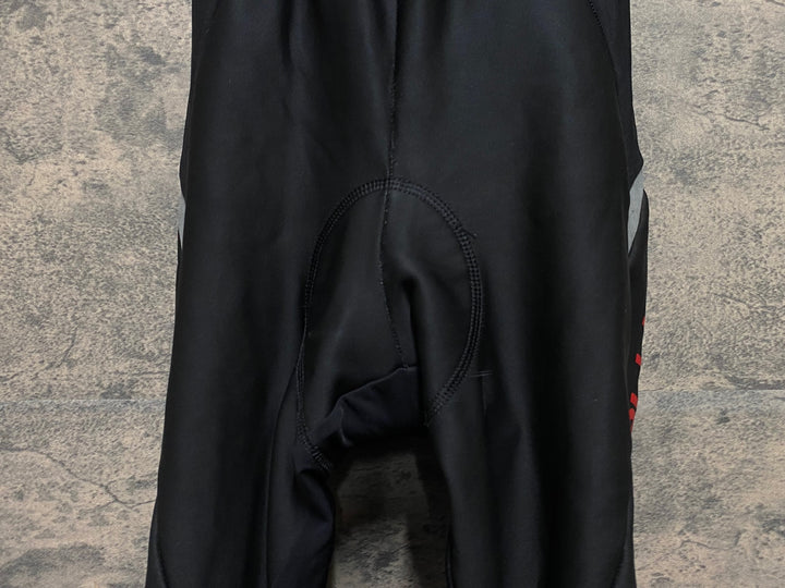 KP752 カステリ CASTELLI ビブタイツ 黒 S 裏起毛 ※ロゴの割れ
