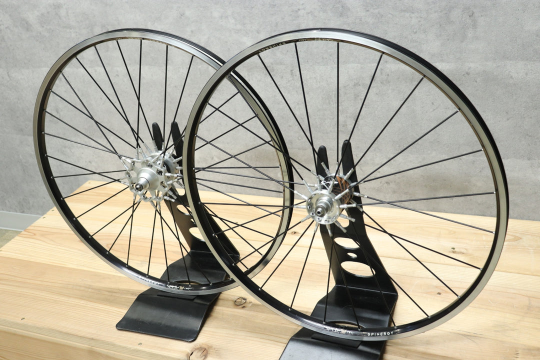 スピナジー SPINERGY SPOX R1 26インチ MTB アルミ クリンチャー ホイールセット シマノ10S 【さいたま浦和店】