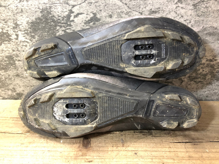 JP754 シマノ SHIMANO RX8 SHRX801M ビンディングシューズ 黒グレー EU42 SPD